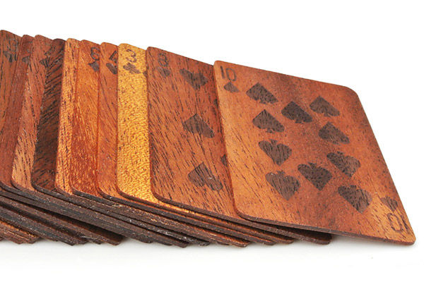 Wooden Playing Cards