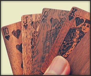 Wooden Playing Cards