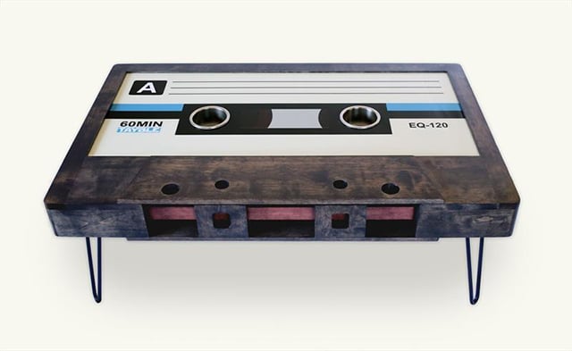 Cassette Tape Table