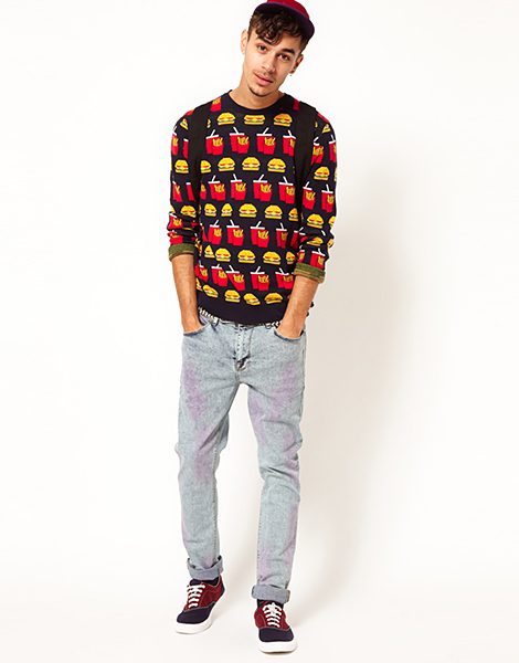 Burger and Chips Jumper
