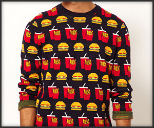 Burger and Chips Jumper