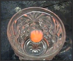 Red Hot Nickel in Water 2