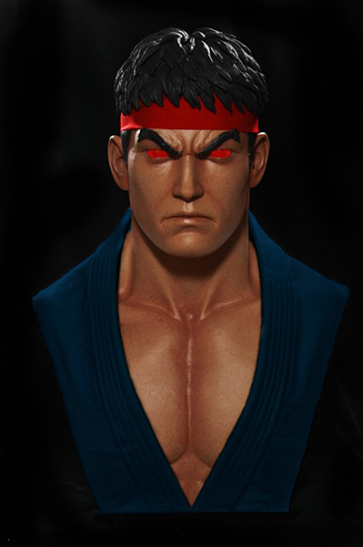 Ryu/Evil Ryu Life-size Bust