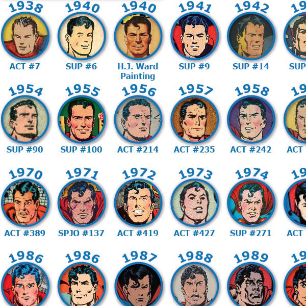 The Many Faces of Superman