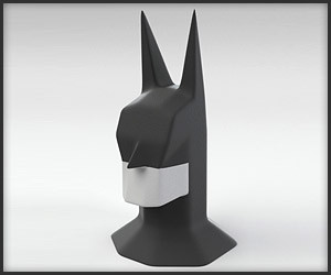 Batman Head Sculpture