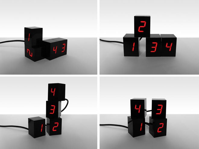 Numbers LED Clock