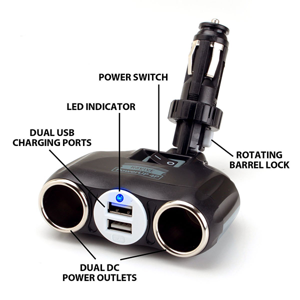 Revive Powerup 4P DC Adapter