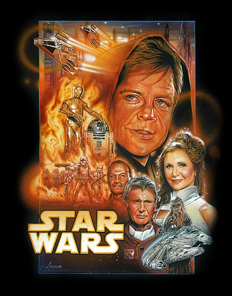 Star Wars Episode VII Fan Poster