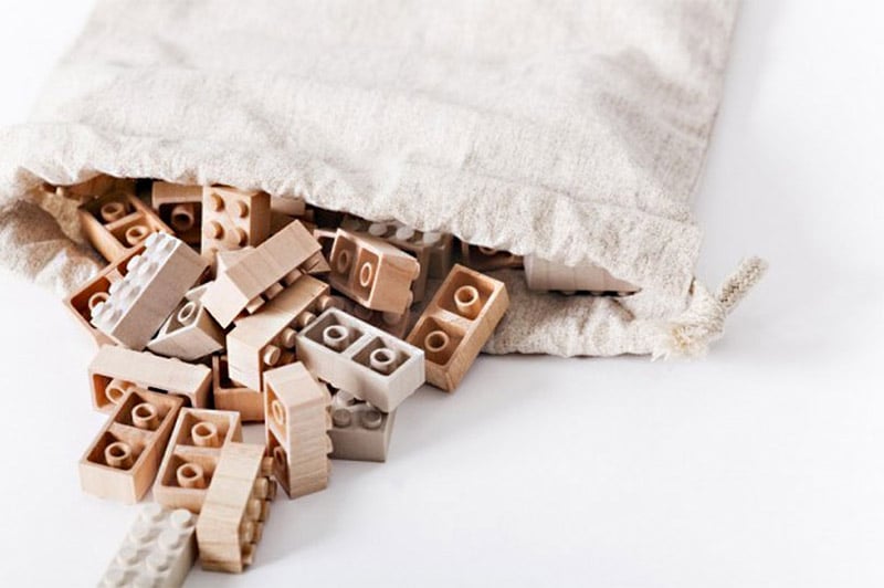 Wooden LEGO Blocks
