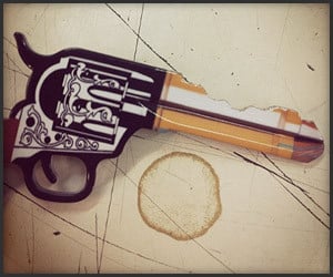 Cowboy Gun Door Key