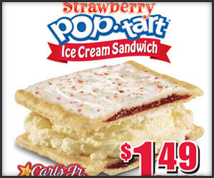 Pop-Tart Ice Cream Sandwich