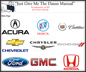 Just Give Me the Damn Manual