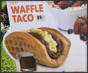 Taco Bell Waffle Taco