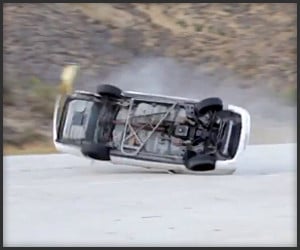Making a Car Rollover Stunt