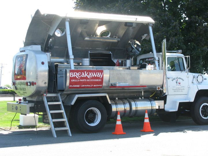 Tanker Truck BBQ Grill