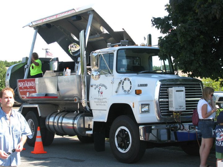 Tanker Truck BBQ Grill