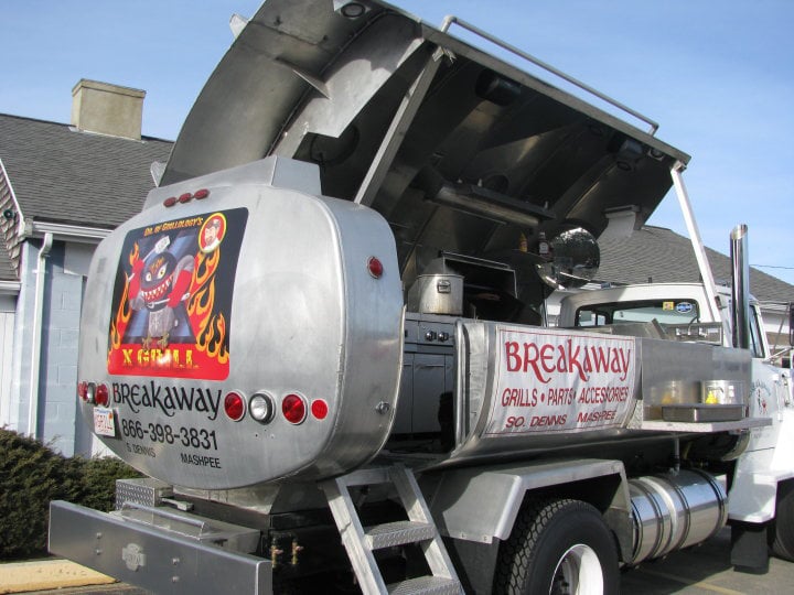 Tanker Truck BBQ Grill