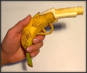 How to Make a Banana Pistol