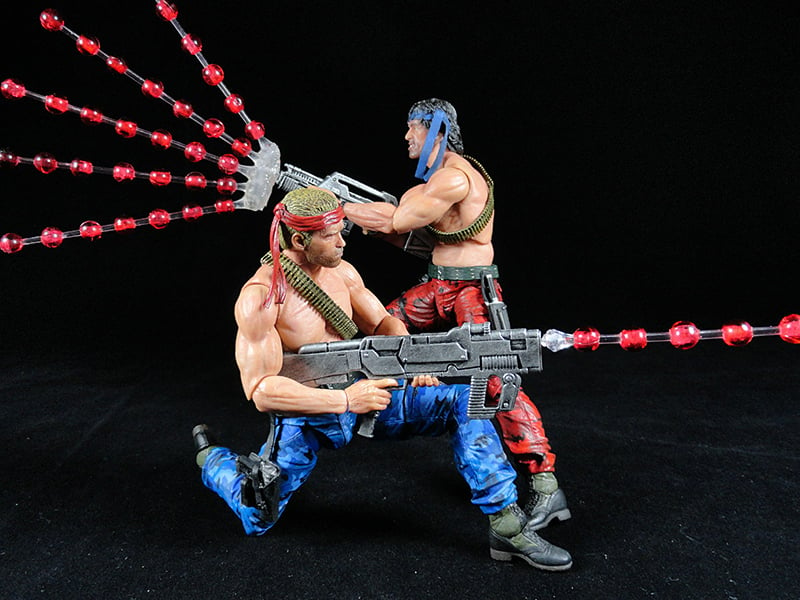 Contra Action Figures