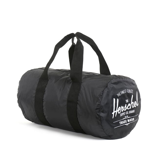 Herschel foldable duffle bag online