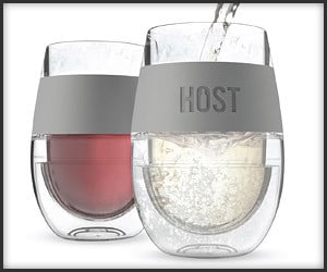 Self-Chilling Wine Glasses