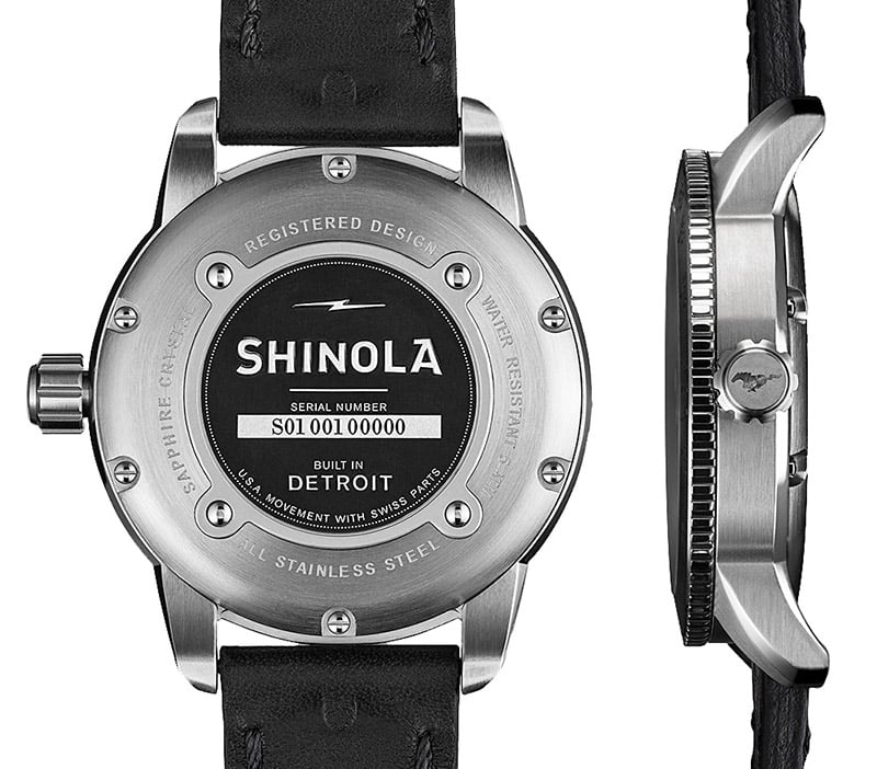 Shinola Mustang 50th Watch