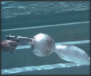 Slow Motion Underwater Guns