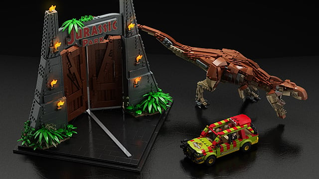 LEGO Jurassic Park Concept