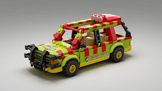 LEGO Jurassic Park Concept
