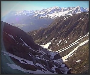 Microdrone Crosses the Alps