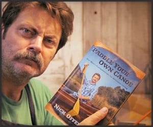 Nick Offerman Crafts His Book