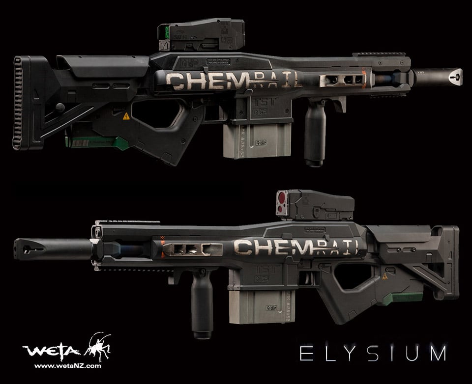 Elysium TST Chemrail Rifle Replica