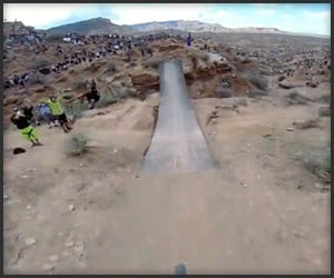 Crazy Mountain Bike Backflip POV