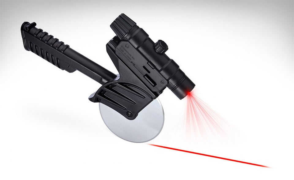 Tactical Laser-guided Pizza Cutter