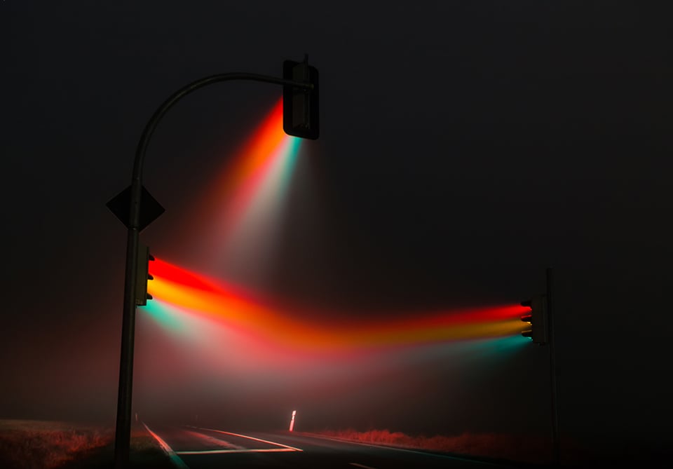 Traffic Lights in the Fog