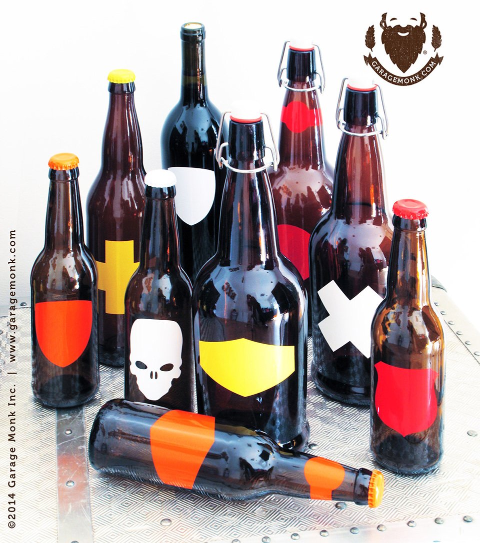 Rewriteable Bottle Labels