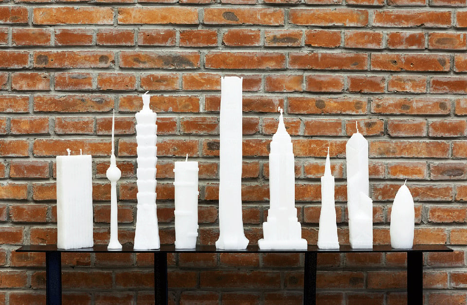 Skyscraper Candles