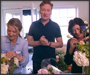 Conan Delivers Flowers