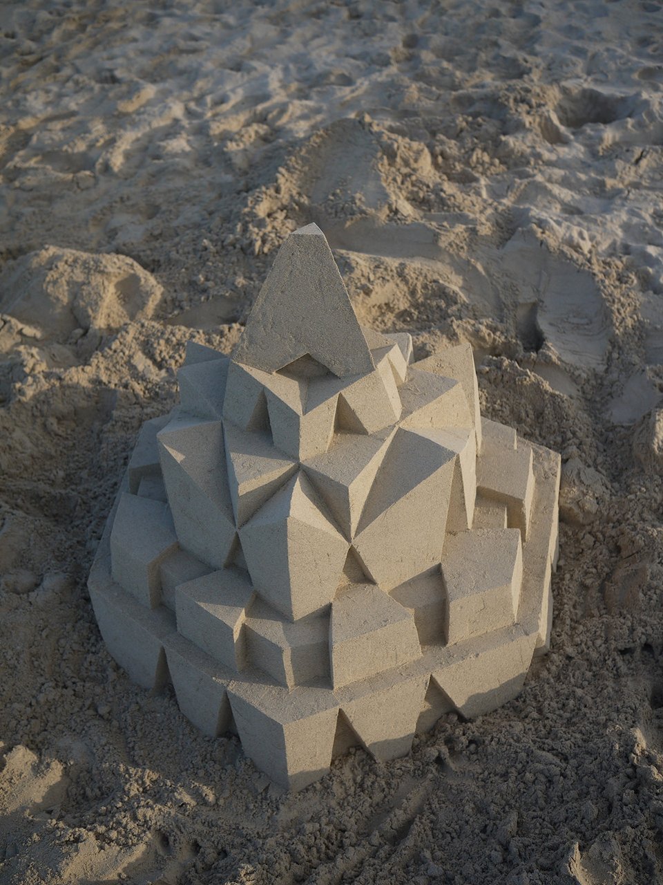 Geometric Sand Sculptures 2