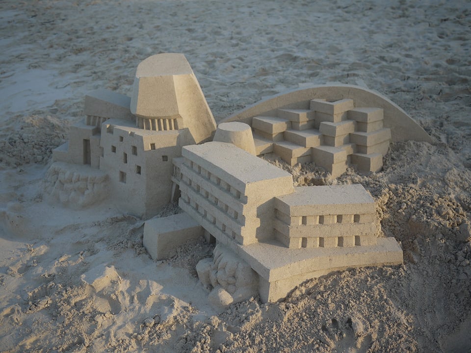 Geometric Sand Sculptures 2
