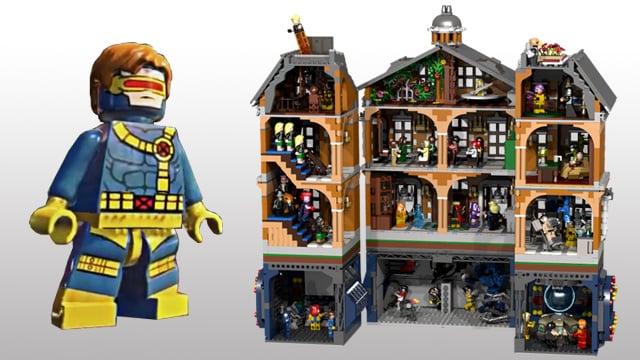 LEGO X-Men X-Mansion Concept