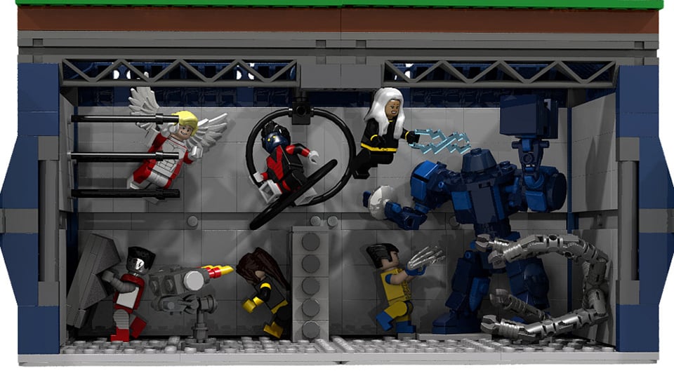 LEGO X-Men X-Mansion Concept