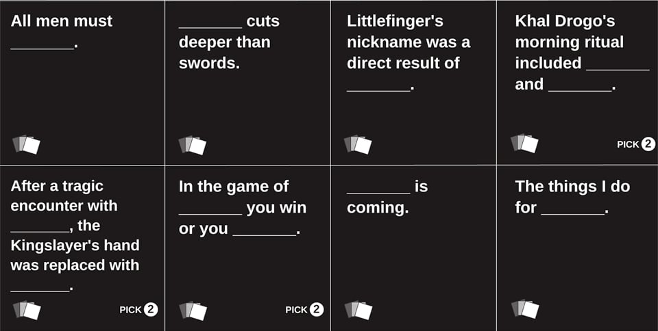 Cards Against the Realm