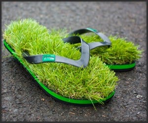 KUSA Grass Flip Flops