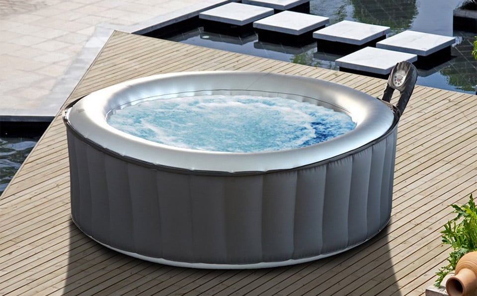 Silver Cloud Inflatable Hot Tub
