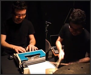 The Typewriter Drum Cover