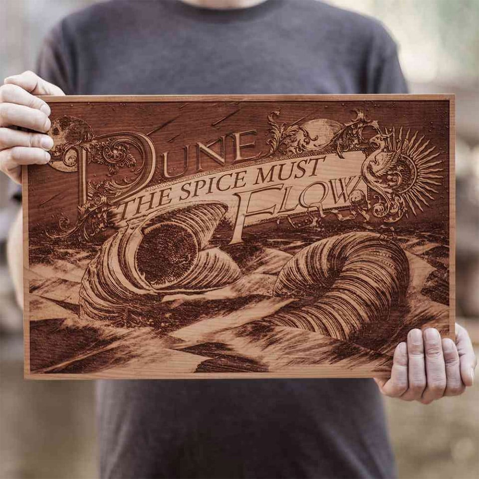 Laser-Cut Movie Posters