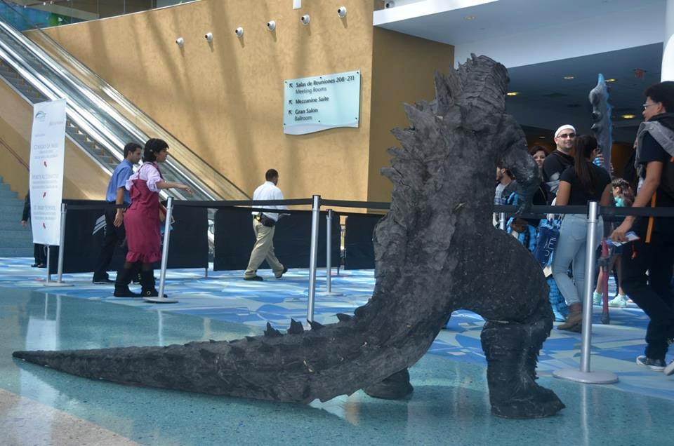 Godzilla cosplay store