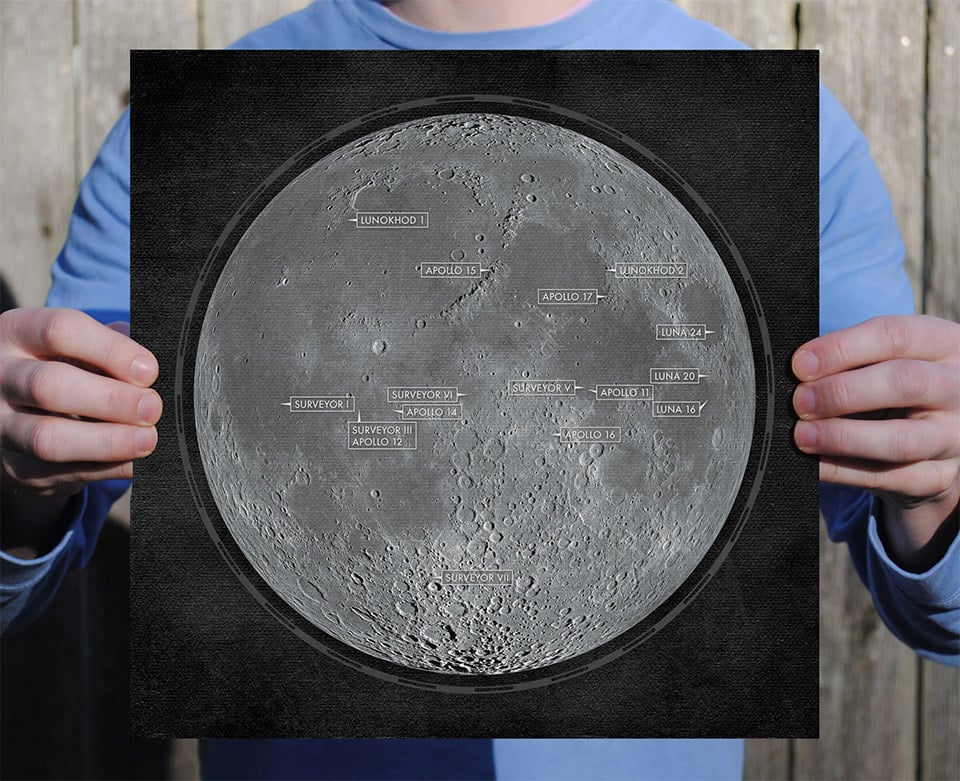 Lunar Landings Print