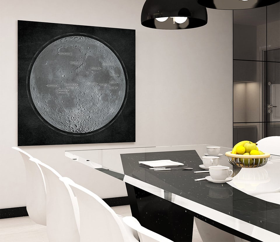 Lunar Landings Print